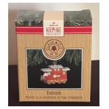Hallmark Keepsake Five Piece Train Ornament Decor Set