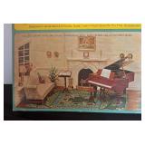 New Vintage Realife Miniatures Wood Heritage Series Music Room Model Kit