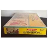 New Vintage Realife Miniatures Wood Heritage Series Music Room Model Kit