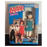 The World of Annie Dolls including Annie, Daddy Warbucks, Miss Hannigan, Punjab and Molly