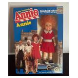 The World of Annie Dolls including Annie, Daddy Warbucks, Miss Hannigan, Punjab and Molly