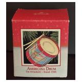 Hallmark Keepsakes Ornaments including 1955 Chevrolet Camero All American Trucks, Americana Drum, Kiddie Car Classics and More!!