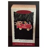 Hallmark Keepsakes Ornaments including 1955 Chevrolet Camero All American Trucks, Americana Drum, Kiddie Car Classics and More!!