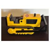 Tonka Front Loader, Cement Trunk and Bulldozer