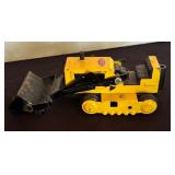 Tonka Front Loader, Cement Trunk and Bulldozer