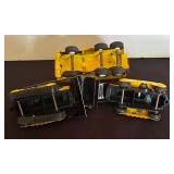 Tonka Front Loader, Cement Trunk and Bulldozer