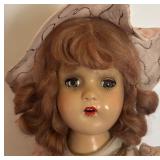 Vintage Bright Star Composition Doll