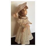 Vintage Bright Star Composition Doll