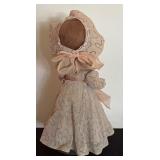 Vintage Bright Star Composition Doll