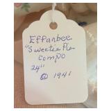 Vintage 1941 Effanbee "Sweetie Pie" Composition Doll