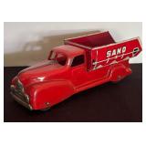 Vintage Marx Sand & Gravel Pressed Steel Dump Truck