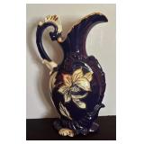 Vintage Mojolica Style Pitcher / Vase