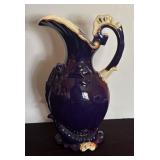Vintage Mojolica Style Pitcher / Vase
