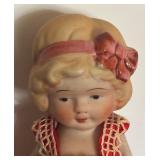 Vintage Bisque Porcelain Doll from Japan