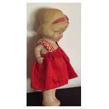 Vintage Bisque Porcelain Doll from Japan