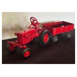 Ertl International Harvester Farmall Cud Tractor with Trailer