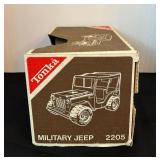 Vintage Tonka Military Jeep Toy in its Original Box