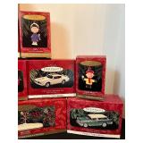 Beautiful Vintage Collection of Hallmark Keepsake Ornaments including Classic Cars, Trucks and Peanuts Characters