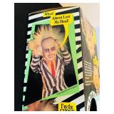 Vintage 1989 Kenner Beetlejuice 16" Talking Pull String Doll, New in Package