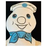Vintage Pillsbury Doughboy Plush Doll, 