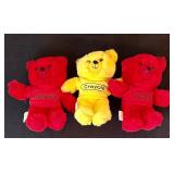Seven Crayola Color Collectible Bears Vintage 1986 by Great International, Inc.