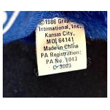 Seven Crayola Color Collectible Bears Vintage 1986 by Great International, Inc.