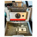 Vintage Cameras and Tripod