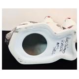 Pair of Hand Painted Staffordshire Dog Figurines