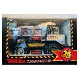 Vintage 1990 Tonka 25th Anniversary Commemorative Dump Truck Silver Edition