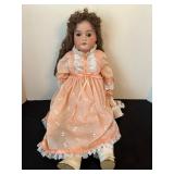 Vintage Armand Marsielle Flora Dora Doll with Kid Body