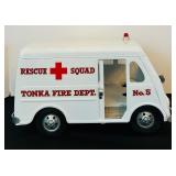 Tonka Fire Dept. No. 5 Rescue Squad Metro Van Truck