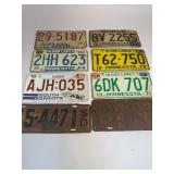 Vintage License Plates Vintage License Plates