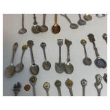 Lot of Vintage Collectors Spoons Lot of Vintage Collectors Spoons