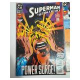 Lot of Vintage SuperMan Comic Books Lot of Vintage SuperMan Comic Books