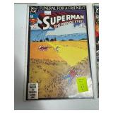 Lot of Vintage SuperMan Comic Books Lot of Vintage SuperMan Comic Books