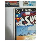 Lot of Vintage SuperMan Comic Books Lot of Vintage SuperMan Comic Books