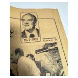 Vintage News Papers Dating Back to 1972 Vintage News Papers Dating Back to 1972