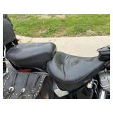 2003 Harley Davidson Soft Tail Standard Anniversary Edition with Lift, Helmets, Saddle Bags & Cover 2003 Harley Davidson Soft Tail Standard Anniversary Edition with Lift, Helmets, Saddle Bags & Cover