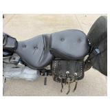 2003 Harley Davidson Soft Tail Standard Anniversary Edition with Lift, Helmets, Saddle Bags & Cover 2003 Harley Davidson Soft Tail Standard Anniversary Edition with Lift, Helmets, Saddle Bags & Cover