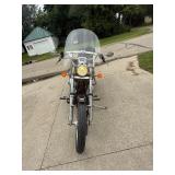 2003 Harley Davidson Soft Tail Standard Anniversary Edition with Lift, Helmets, Saddle Bags & Cover 2003 Harley Davidson Soft Tail Standard Anniversary Edition with Lift, Helmets, Saddle Bags & Cover