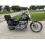 2003 Harley Davidson Soft Tail Standard Anniversary Edition with Lift, Helmets, Saddle Bags & Cover