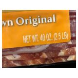 Smithfield Bacon - Thick Cut, Naturally Hickory Smoked, 40 oz Package Smithfield Bacon - Thick Cut, Naturally Hickory Smoked, 40 oz Package