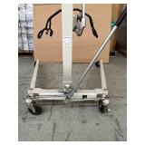 MSRP $1900 Top Of The Line In High Quality Hoyer Haudraulic Patient Lifts WSling 400lb Capacity 6 Point Cradle Many Uses For This Powerful Lift - Mechanics, Veterinary Clinics, Etc. See Youtube For In
