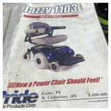 MSRP $4000 Pride Mobility Jazzy Mini 1103 Power Wheelchair With 5" Power Lifting Elevation!  Two Joysticks! Uses Regular Power Cord To Charge!  Smaller footprint than most power wheelchairs - Great Wo