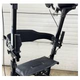 MSRP $1000 Helavo H1060 Premium All Terrain Upright Walker Tall Standing Collapsible Rollator - Like New Condition!