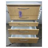MSRP $1600 Clinton Industries Mobile Sliding Top 3 Drawer Medical Treatment & Supply Cart With Locking Wheels - Like New Condition!