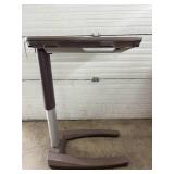 MSRP $1800 TOP OF THE LINE & AWARD WINNING STRYKER TRU-FIT SPLIT TOP HEIGHT ADJUSTABLE OVERBED TABLE - Great Condition!