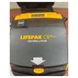 MSRP $2500 Physio Control LIFEPAK CR Plus AED Emergency Defibrillator W/Battery & 2027 Pads & Extra Pads  -Fully Automatic AHA Voice & Graphic Prompts - Works Great Guaranteed