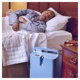 MSRP $2000 Respironics Everflo Q Ultra-quiet Stationary 5 LPM (Liters Per Minute) Oxygen Concentrator With Opi (Oxygen Percentage Indicator (OPI) - alarm that sounds when oxygen levels fall below 70%)
