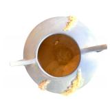 Pair of Roseville Pottery Vases Pink and Blue Floral Pattern